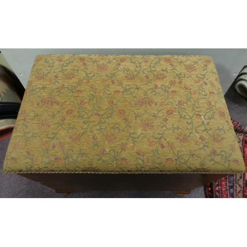 336 - Tapestry Topped Storage Box