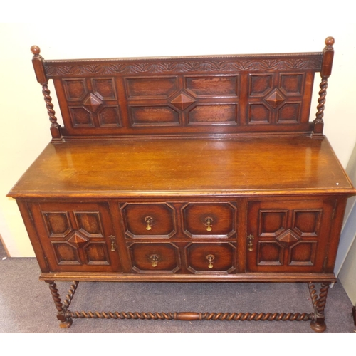 362 - Art and Crafts Oak Sideboard  59