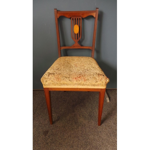 372 - Inlaid Occasional Chair