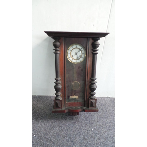 409 - Mahogany Wall Clock