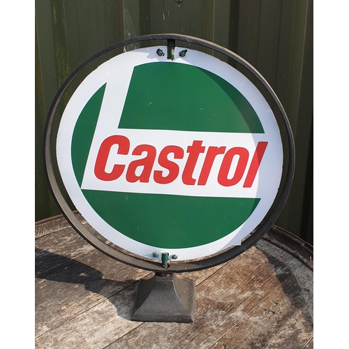 446 - Revolving Castrol Sign