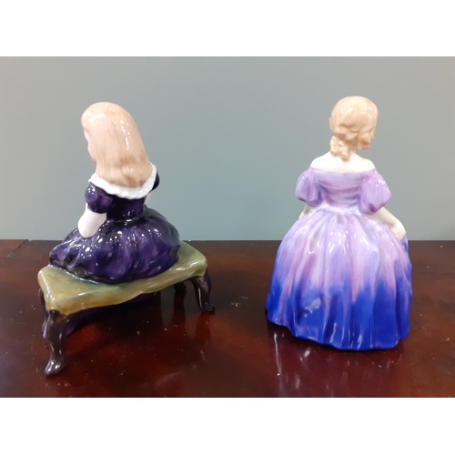 75 - Lot of 2x Small Royal Doulton Figures 