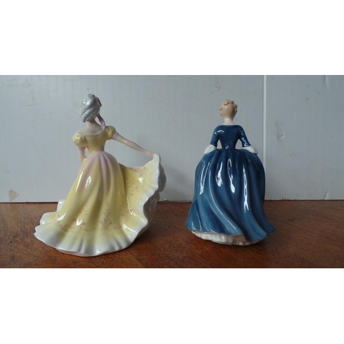 278 - Lot of 2x Royal Doulton Figures, Ninette & Alison