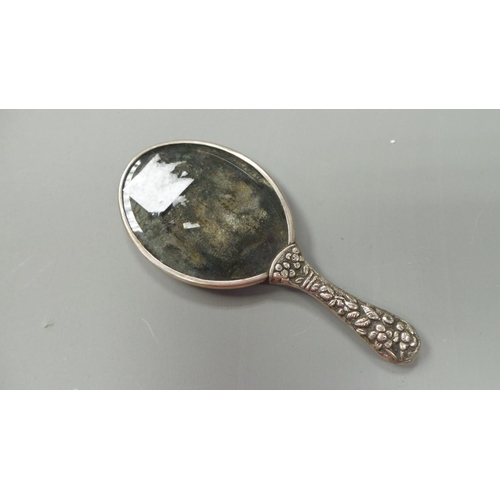 467 - Silver Baby Mirror