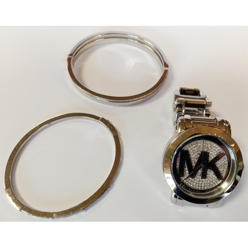 131 - Michael Kors Watch and 2 Bangles