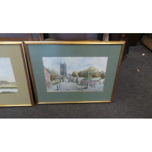 23 - Lot of 2x Framed Watercolours, Signed William Arnold