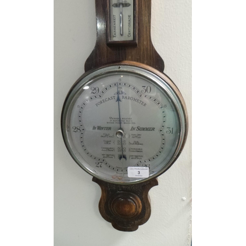 3 - Oak Barometer The Wilsn (32