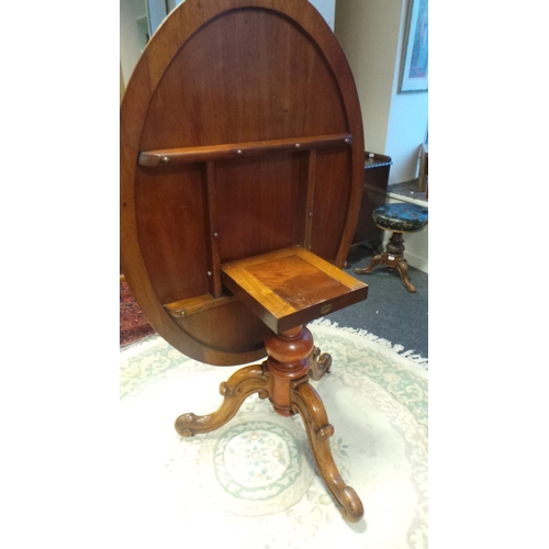 51 - Victorian Mahogany Tip-up Breakfast Table