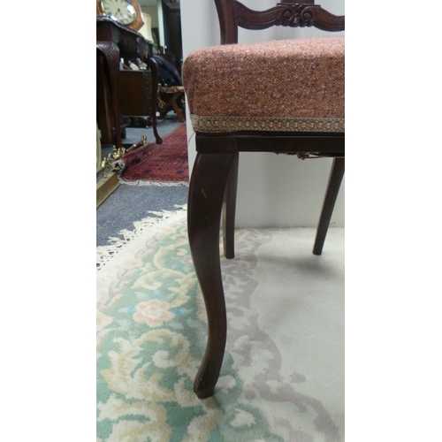 55 - Lot of 3x Mahogany Drawing Room Chairs