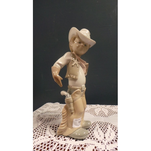 158 - Lladro Sheriff Figure (28cm high)