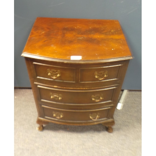 224 - Mahogany 3 Drawer Miniature Chest