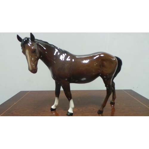 262 - Lot of 2x Beswick (Spectire) Horses