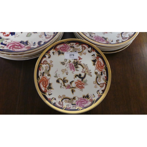 279 - Lot of 16x Mason Dining Plate (10 1/2