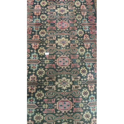 350 - Finely Woven Full Pile Old Persian Runner Carpet  263cm x 104cm