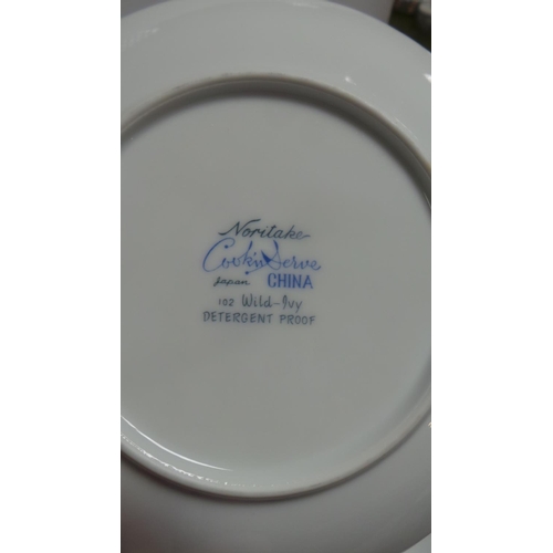 414 - Noritake China Dinner and Tea ware - Wild Boy