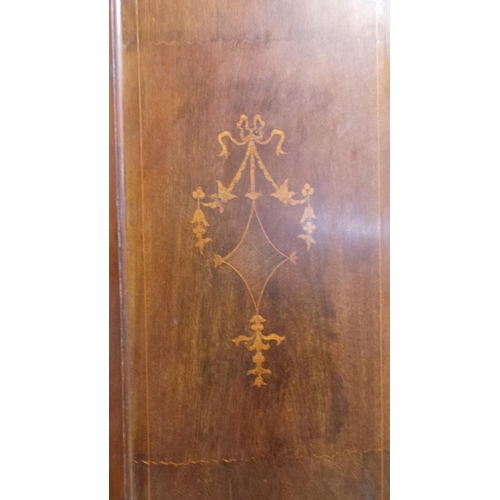 420 - Inlaid Mahogany Wardrobe