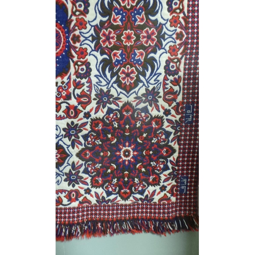 421 - Large Persian Blue and Red Rug Floor Rug (328cm x 190cm (10ff6 x 6ft3)