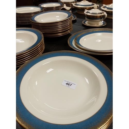 467 - Dinner Service - Crescent