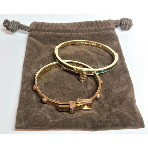 231 - 2 x Michael Kors Bangles in Bag