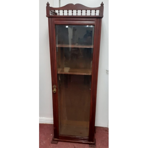 12 - Edwardian Mahogany Bookcase 1ft10