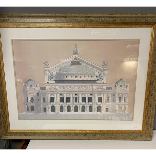 21 - Pair of Framed Architectural Prints