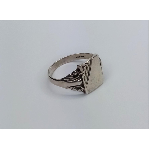 225 - Antique Silver Signet Ring