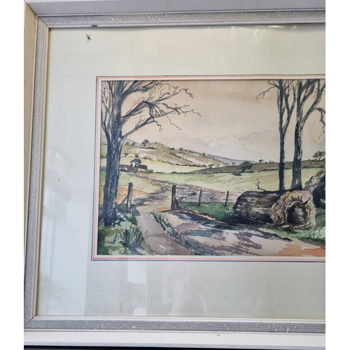 10 - Framed Watercolour 