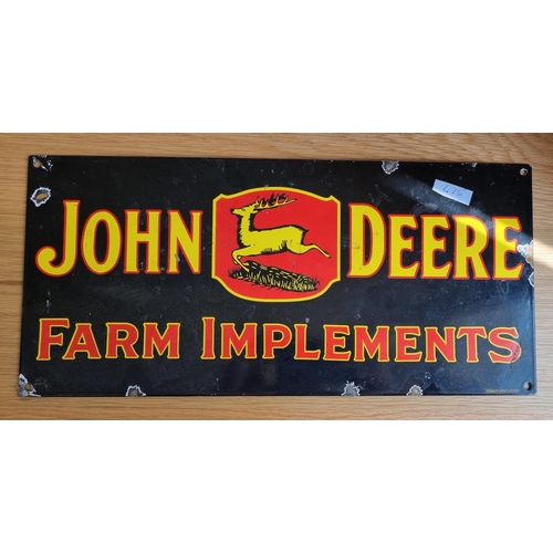 123 - John Deere Sign