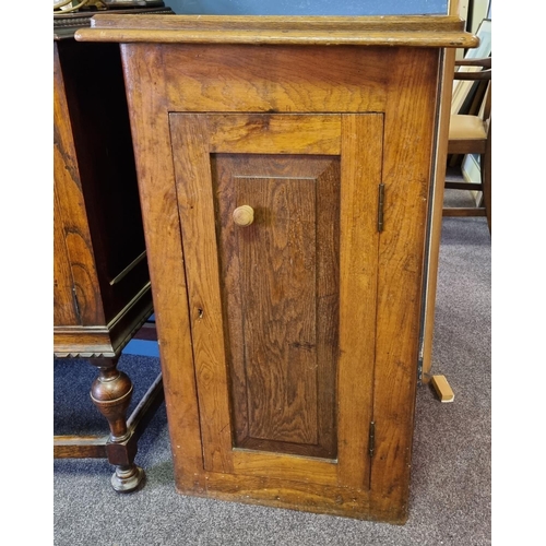 153 - Oak One Door Cupboard