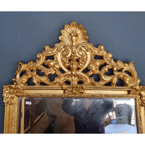 16 - Ornate Gilt Frame Wall Mirror

Height 123cm  Width 68cm