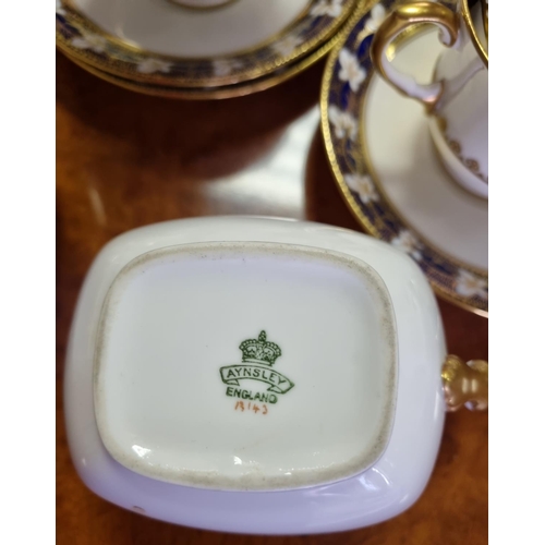 170 - 12 Setting Ansley Tea Service