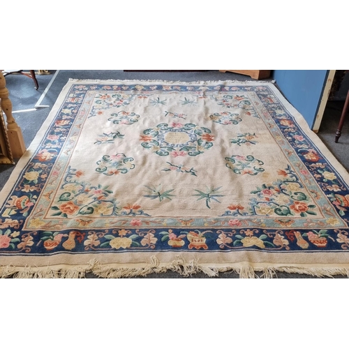 19 - Large Oriental Wool Carpet 335x275