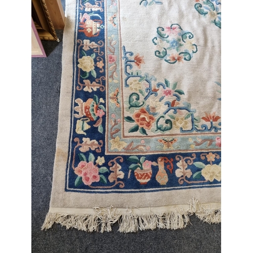 19 - Large Oriental Wool Carpet 335x275