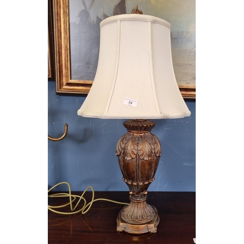 54 - Table Lamp and Shade