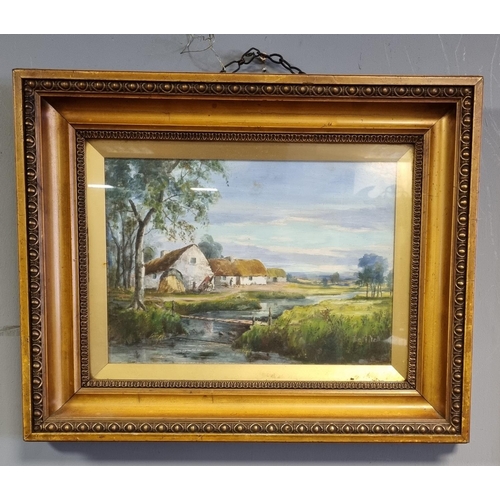 60 - Gilt Framed Oil on Canvas 