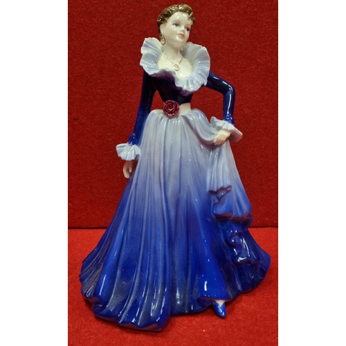 176 - Coalport Ladies of Fashion Anne Figure