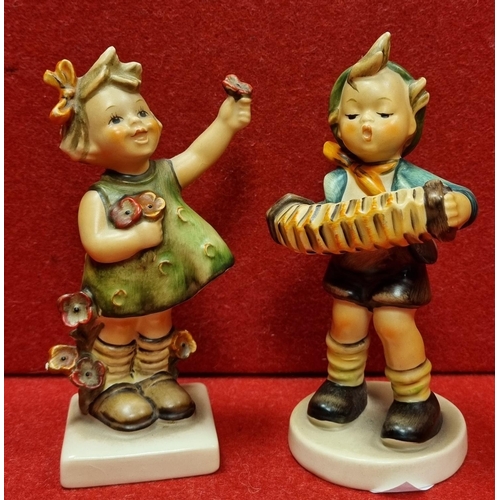 177 - Lot of 2x Geobel Hummel Figures