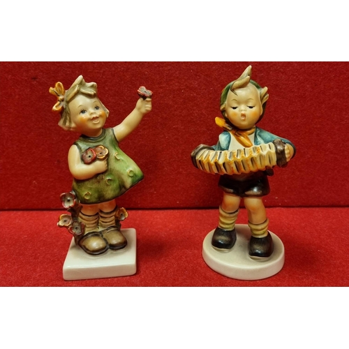 177 - Lot of 2x Geobel Hummel Figures