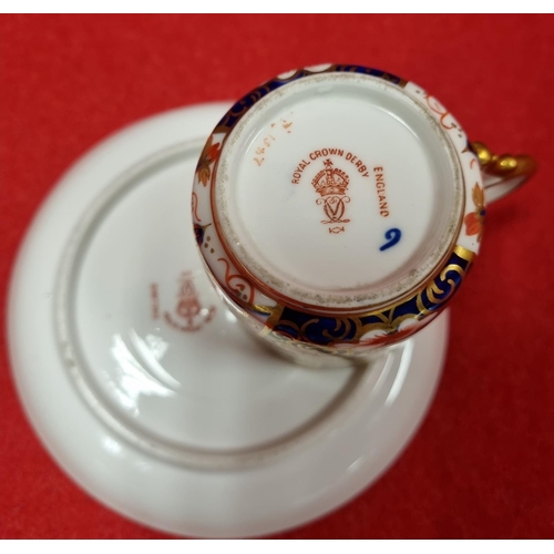 185 - Royal Crown Derby Cup And Saucer