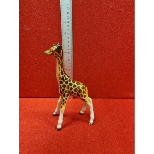 198 - Beswick Giraffe, 18cm high