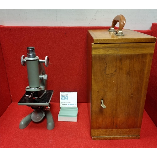 238 - Cased Microscope