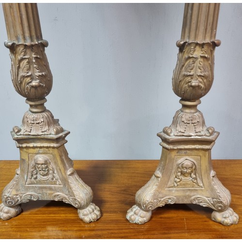 293 - Pair of French Altar Candle Sticks

Height 74cm