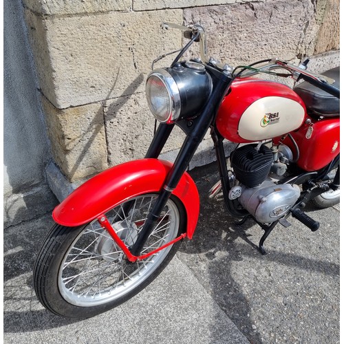 494 - 1960 BSA Bantam Motor Bike with owners manual and tax book