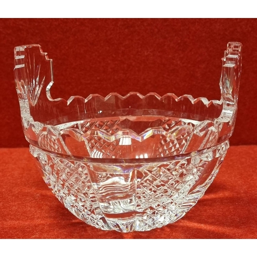 241 - Waterford Crystal Bowl  10cm high x 13cm wide