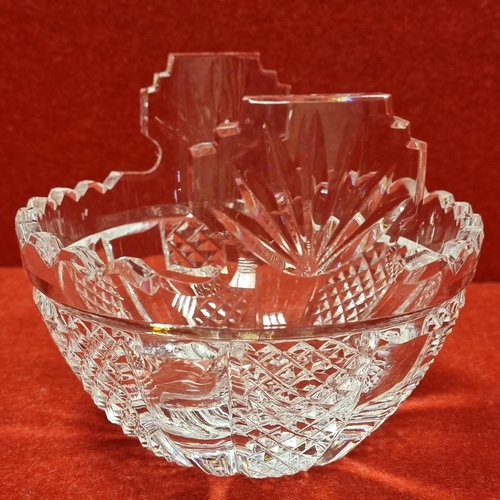 241 - Waterford Crystal Bowl  10cm high x 13cm wide