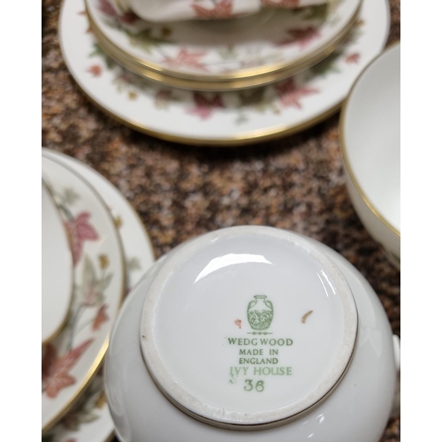 249 - Wedgewood Ivy House Tea Set