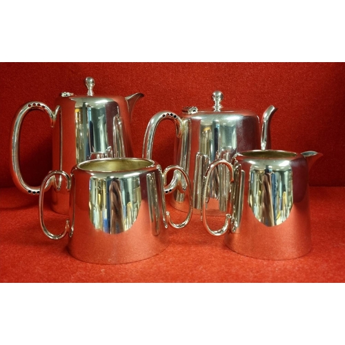 253 - 4 Piece EPNS Hotel ware Tea and Coffee Set