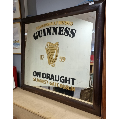 265 - Large Guinness Mirror