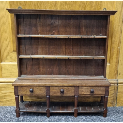 280 - Miniature Oak Dresser (Apprentice piece )

Height 56cm Width 51cm  Depth 10cm