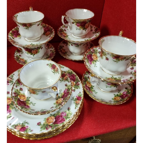 365 - Collection of Royal Albert Old Country Rose and Royal Stafford